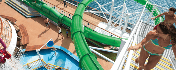 Carnival Cruise Line Green Thunder Waterslide 1.png